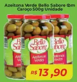 Mart Minas Azeitona Verde Bello Sabore com Caroço Unidade oferta