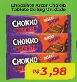 Mart Minas Chocolate Arcor Chokko Tablete Unidade HOW oferta