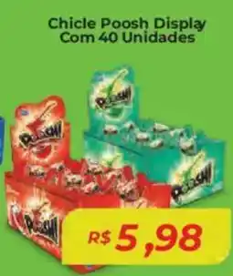 Mart Minas Chicle Poosh Display oferta