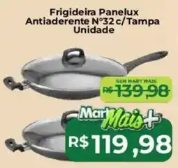 Mart Minas Frigideira Panelux Antiaderente N°32 c/Tampa Unidade oferta