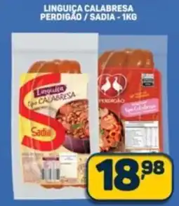 Dom Atacadista Linguiça calabresa perdigão/sadia oferta