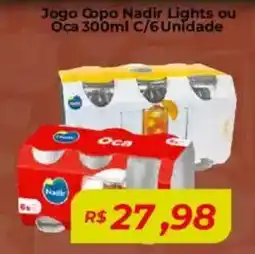 Mart Minas Jogo Copo Nadir Lights ou Oca oferta