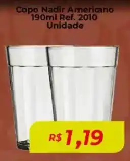 Mart Minas Copo Nadir Americano oferta