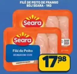 Dom Atacadista Filé de peito de frango bdj seara oferta