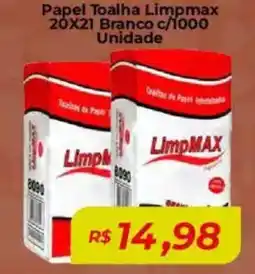 Mart Minas Papel Toalha Limpmax oferta