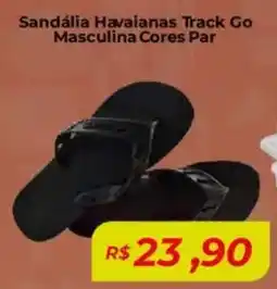 Mart Minas Sandália Havaianas Track Go Masculina Cores Par oferta