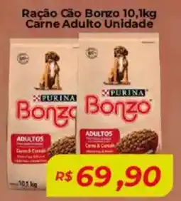 Mart Minas Ração Cão Bonzo Carne Adulto Unidade oferta
