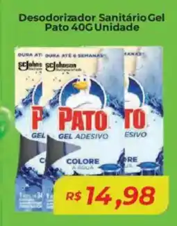 Mart Minas Desodorizador Sanitário Gel Pato Unidade oferta