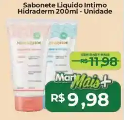 Mart Minas Sabonete Liquido Intimo Hidraderm Unidade oferta