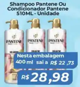 Mart Minas Shampoo Pantene Ou Condicionador Pantene oferta