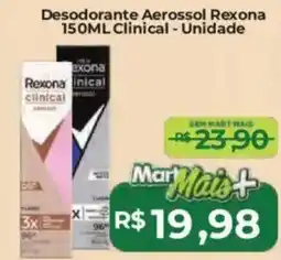 Mart Minas Desodorante Aerossol Rexona oferta