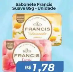 Mart Minas Sabonete Francis Suave Unidade oferta