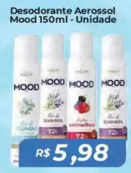 Mart Minas Desodorante Aerossol Mood Unidade oferta