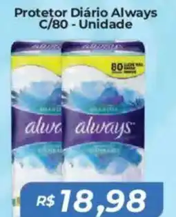 Mart Minas Protetor Diário Always oferta