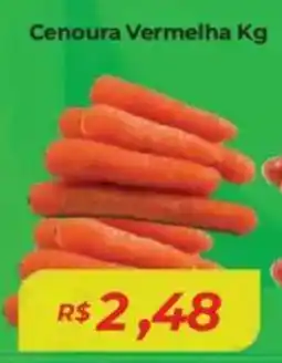 Mart Minas Cenoura Vermelha oferta