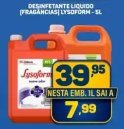 Dom Atacadista Desinfetante liquido [fragancias) lysoform oferta