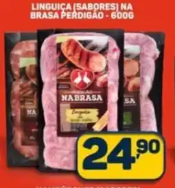 Dom Atacadista Linguiça (sabores) na brasa perdigao oferta