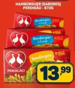Dom Atacadista Hamburguer (sabores) perdigao oferta