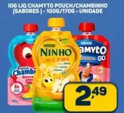 Dom Atacadista Iog liq chamyto pouch/chambinho (sabores) oferta