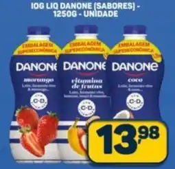 Dom Atacadista Iog liq danone (sabores) unidade oferta