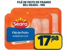 Dom Atacadista Filé de peito de frango bdj seara oferta