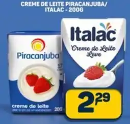 Dom Atacadista Creme de leite piracanjuba/ italac oferta