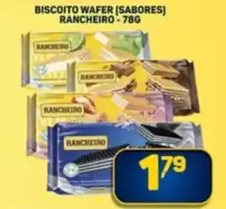 Dom Atacadista Biscoito wafer (sabores) rancheiro oferta
