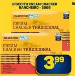 Dom Atacadista Biscoito cream cracker rancheiro oferta
