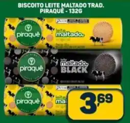 Dom Atacadista Biscoito leite maltado trad. piraque oferta