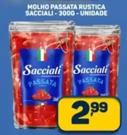 Dom Atacadista Molho passata rustica sacciali unidade oferta