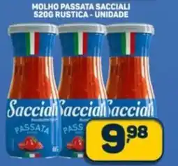 Dom Atacadista Molho passata sacciali rustica-unidade oferta