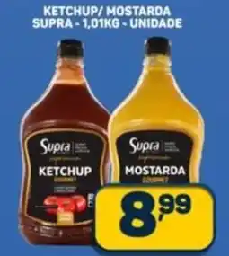 Dom Atacadista Ketchup/mostarda supra unidade oferta