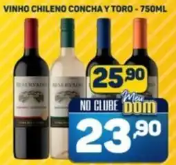 Dom Atacadista Vinho chileno concha y toro oferta