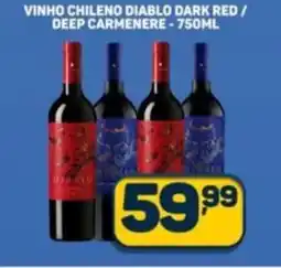 Dom Atacadista Vinho chileno diablo dark red / deep carmenere oferta
