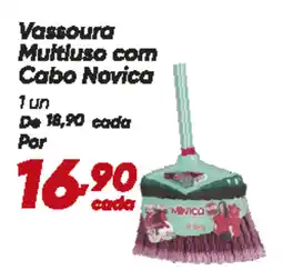 Dia Vassoura Multiuso com Cabo Novica oferta