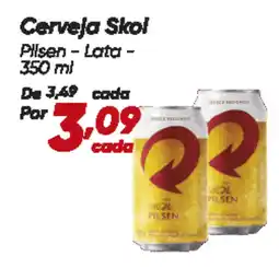 Dia Cerveja Skol oferta
