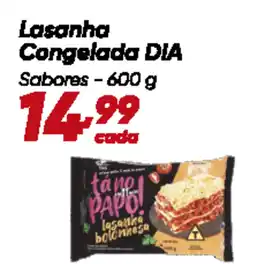 Dia Lasanha Congelada DIA Sabores oferta