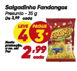 Dia Salgadinho Fandangos oferta