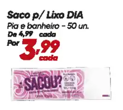 Dia Saco p/ Lixo DIA oferta