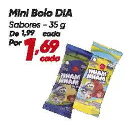 Dia Mini Bolo DIA Sabores oferta