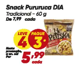 Dia Snack Pururuca DIA Tradicional oferta