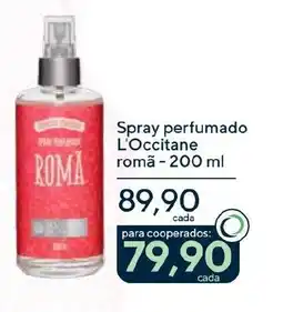 Coop Spray perfumado L'Occitane romã oferta
