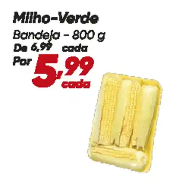 Dia Milho-Verde oferta