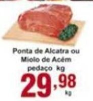 Rossi Supermercado Ponta de Alcatra ou Miolo de Acem pedaco 1kg oferta