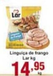 Rossi Supermercado Linguica de Frango Lar 1kg oferta
