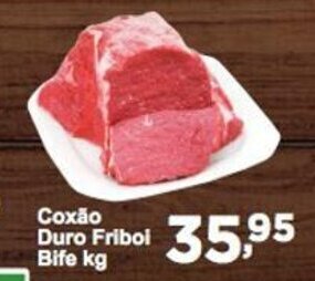 Rossi Supermercado Coxao Duro Friboi Bife 1kg oferta