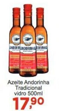 Rossi Supermercado Azeite Andorinha Tradicional 500ml Vd oferta