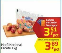 Tenda Atacado Maçã nacional kg oferta