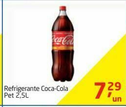 Tenda Atacado Refrigerante coca-cola 2.5l oferta