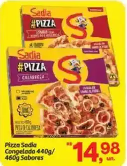 Fort Atacadista Pizza Sadia Congelada Sabores oferta